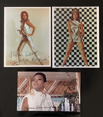 Lot 604 - YOU ONLY LIVE TWICE - Three autographed 8” x...