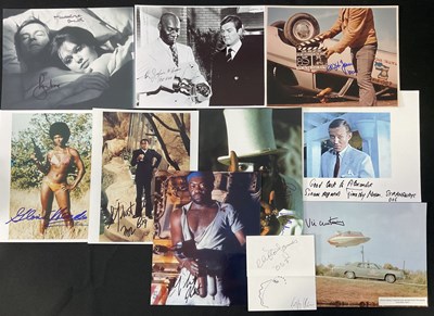Lot 577 - LIVE AND LET DIE - A selection of autographs...