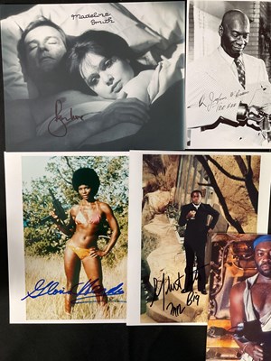 Lot 577 - LIVE AND LET DIE - A selection of autographs...
