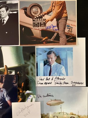 Lot 577 - LIVE AND LET DIE - A selection of autographs...