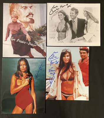 Lot 593 - THE SPY WHO LOVED ME - A group of Bond girl...