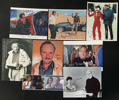 Lot 568 - FOR YOUR EYES ONLY - A selection of autographs...