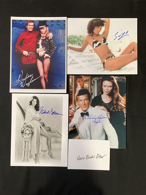 Lot 582 - OCTOPUSSY - A selection of autographs from the...