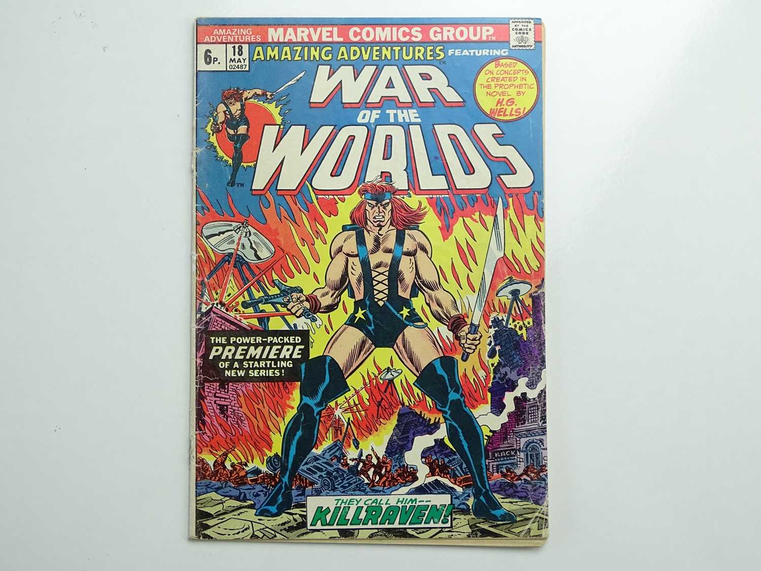 Lot 214 - AMAZING ADVENTURES: KILLRAVEN - WAR OF THE...