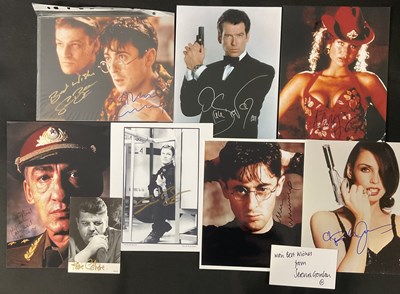 Lot 571 - GOLDENEYE - A selection of autographs from the...
