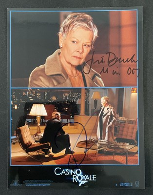 Lot 559 - CASINO ROYALE - A double signed Casino Royale...