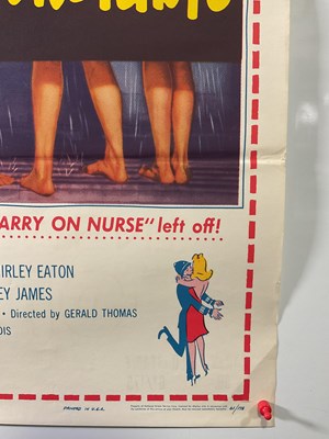Lot 2 - CARRY ON CONSTABLE (1960) US one sheet - 1961...