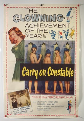 Lot 2 - CARRY ON CONSTABLE (1960) US one sheet - 1961...