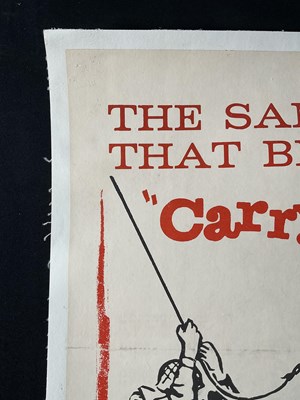 Lot 3 - A pair of Carry On film posters comprising US...