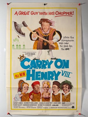 Lot 3 - A pair of Carry On film posters comprising US...
