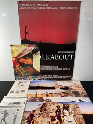 Lot 79 - WALKABOUT (1971) US one sheet 1997 re-release...