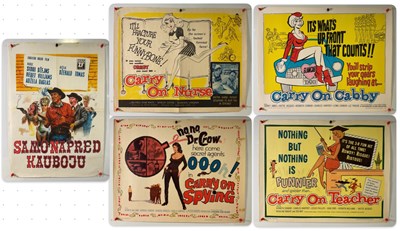 Lot 5 - A collection of Carry On half sheets...