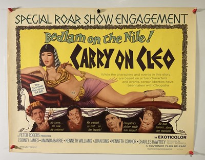Lot 7 - CARRY ON CLEO (1965) US half sheet featuring...