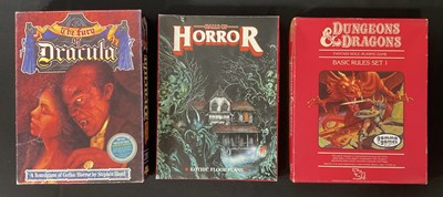 Lot 519 - A trio of horror and fantasy role playing...