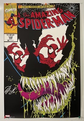 Lot 237 - AMAZING SPIDER-MAN 346 comic book cover screen...