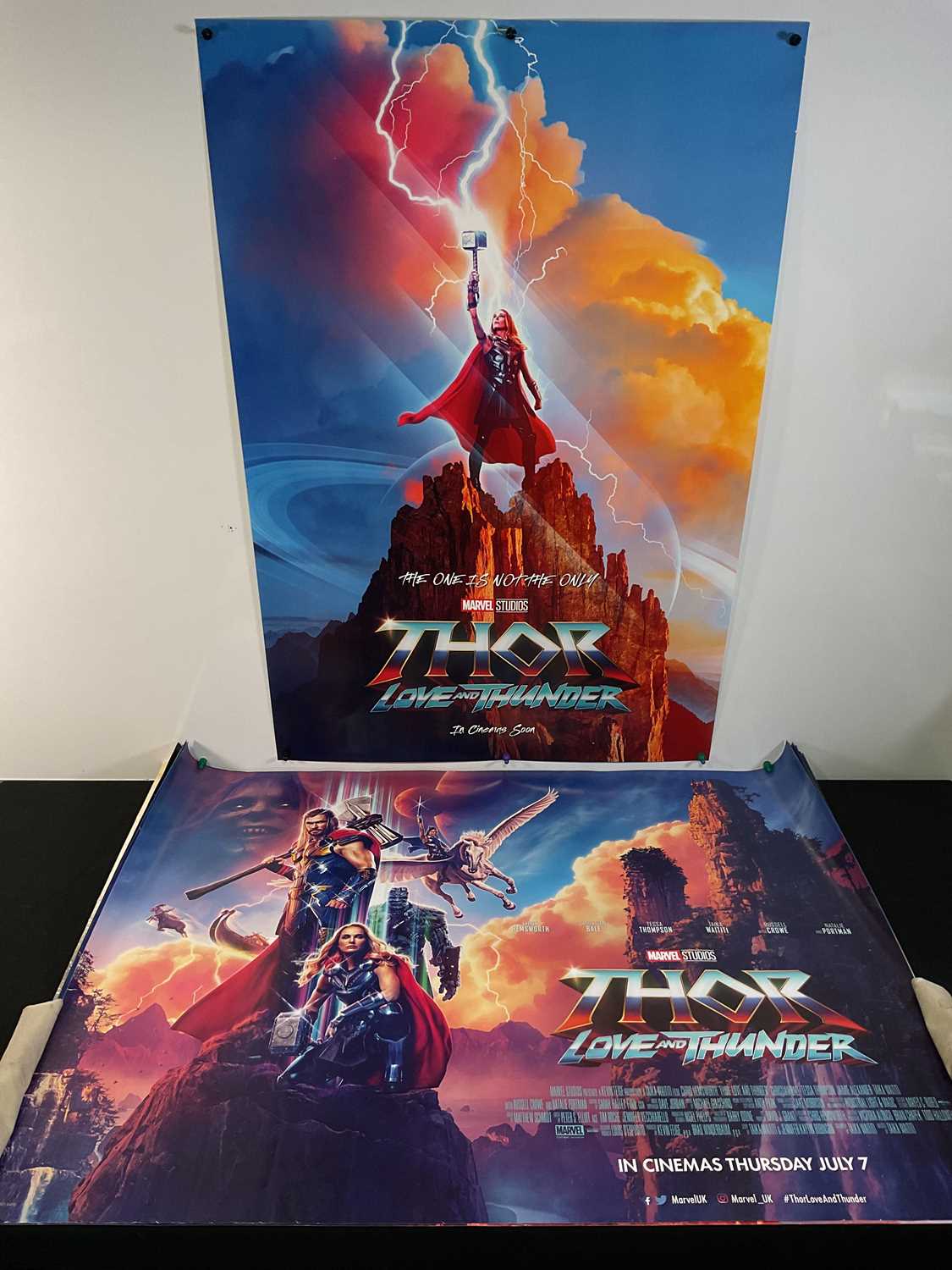 Lot 239 - A collection of movie posters for all of...