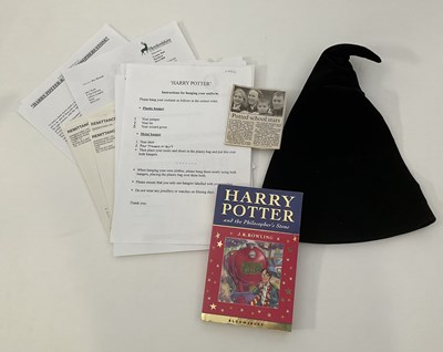 Lot 157 - A production used wizard student hat from...