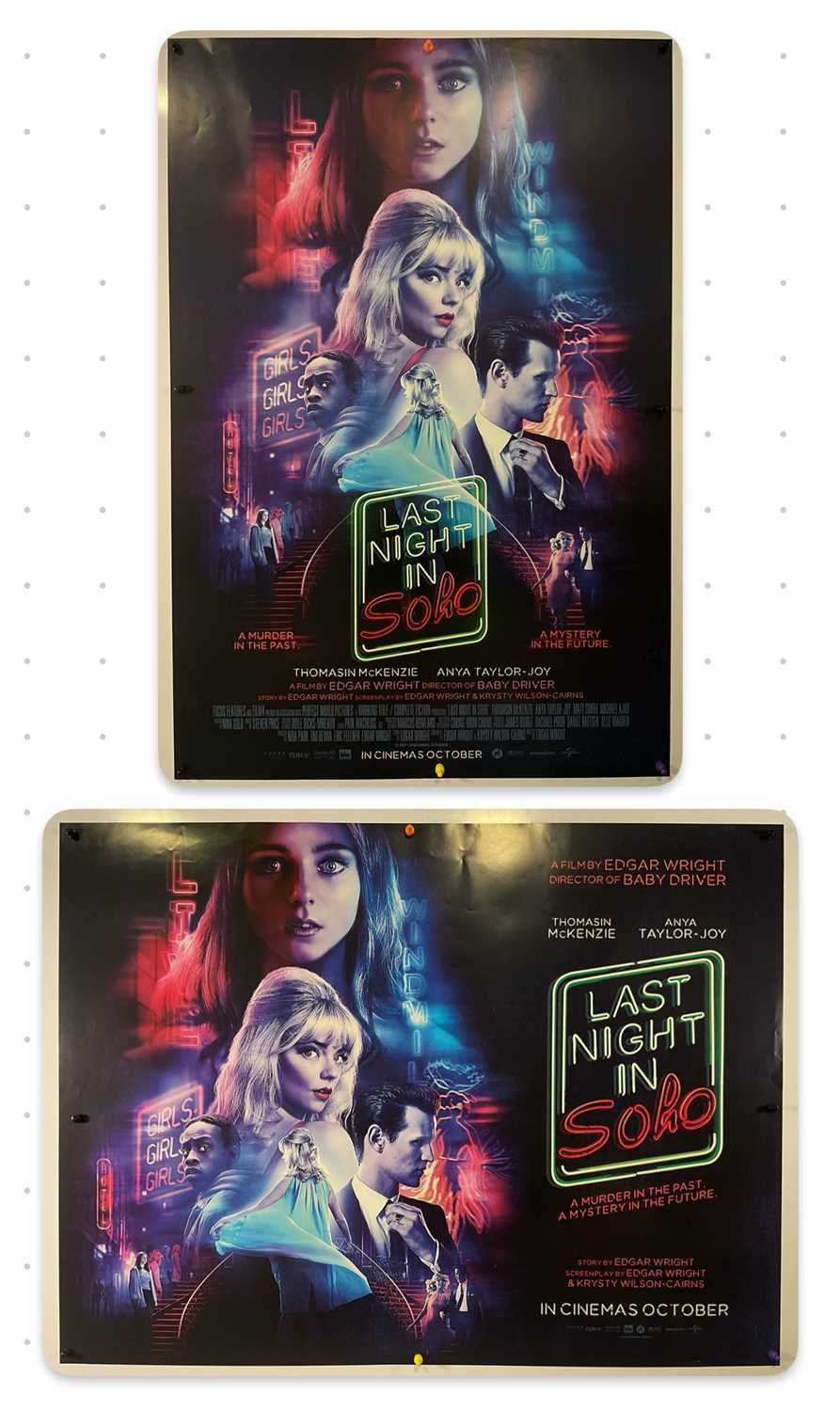 Lot 43 - LAST NIGHT IN SOHO (2021) A pair of film...