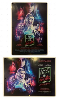 Lot 43 - LAST NIGHT IN SOHO (2021) A pair of film...