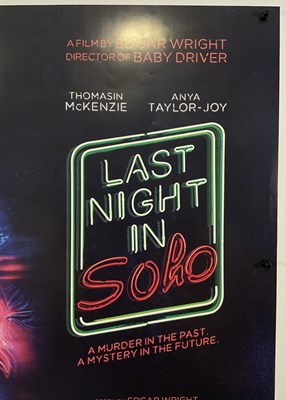 Lot 43 - LAST NIGHT IN SOHO (2021) A pair of film...