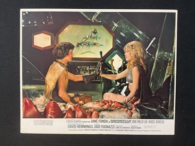 Lot 204 - BARBARELLA (1968) A full set of 8 British...