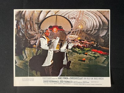 Lot 204 - BARBARELLA (1968) A full set of 8 British...