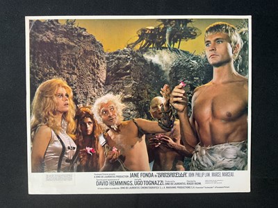 Lot 204 - BARBARELLA (1968) A full set of 8 British...