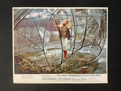 Lot 204 - BARBARELLA (1968) A full set of 8 British...