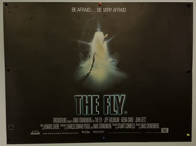 Lot 257 - THE FLY (1986) UK Quad film poster for David...