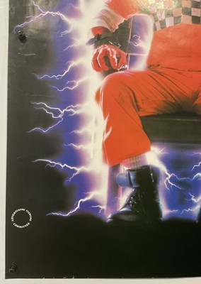 Lot 196 - SHOCKER (1989) UK Quad film poster, scarce...