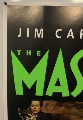 Lot 12 - THE MASK (1994) UK Quad film poster, whacky...
