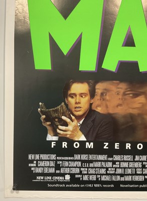 Lot 12 - THE MASK (1994) UK Quad film poster, whacky...