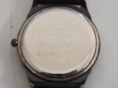 Lot 9 - THE AMAZING SPIDER-MAN VOLUME TWO FOSSIL WATCH...