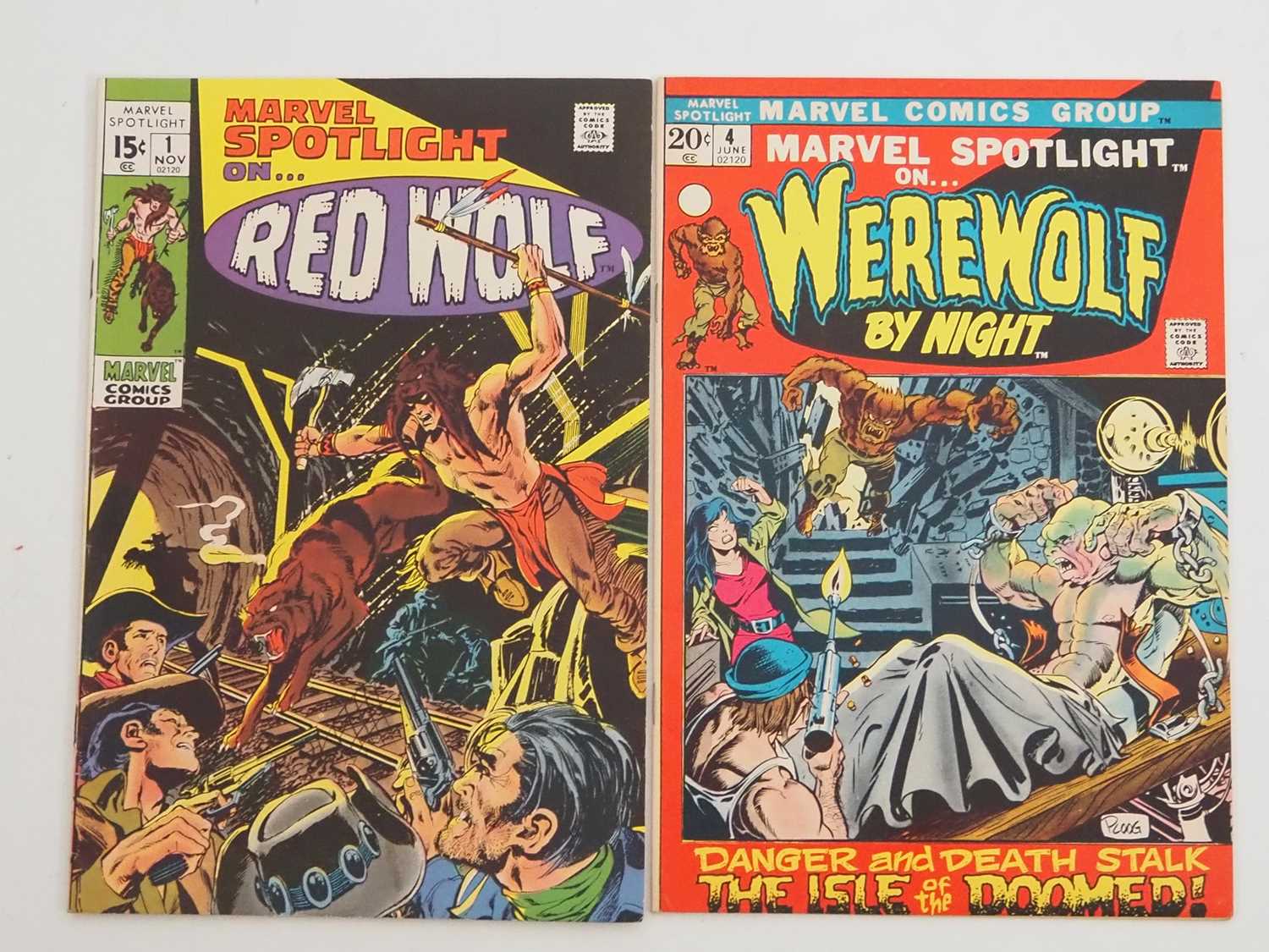 Lot 16 - MARVEL SPOTLIGHT #1 & 4 (2 in Lot) -...