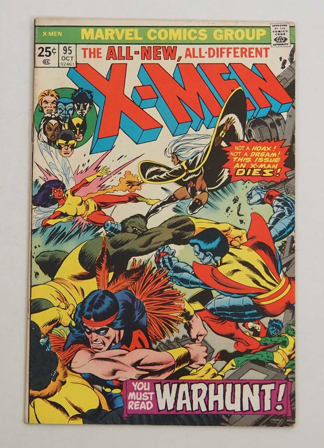 Lot 18 - X-MEN #95 (1975 - MARVEL) - Includes the death...