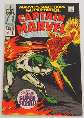 Lot 28 - CAPTAIN MARVEL #1 to 4 (4 in Lot) - (1968 -...