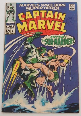 Lot 28 - CAPTAIN MARVEL #1 to 4 (4 in Lot) - (1968 -...