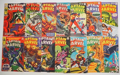 Lot 29 - CAPTAIN MARVEL #5-13, 15-19 (14 in Lot) -...