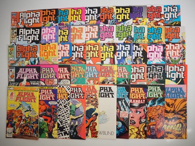 Lot 33 - ALPHA FLIGHT #1 to 50 (50 in Lot) - (1983/1987...