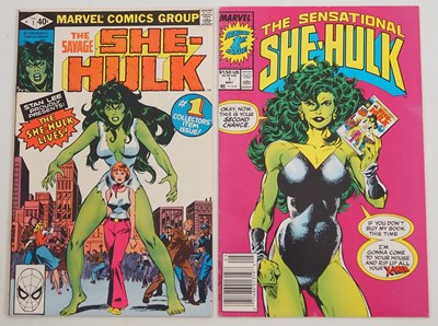 Lot 41 - THE SAVAGE SHE-HULK #1 + THE SENSATIONAL...