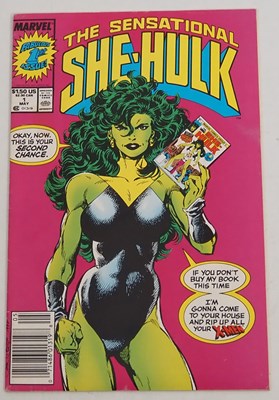 Lot 41 - THE SAVAGE SHE-HULK #1 + THE SENSATIONAL...