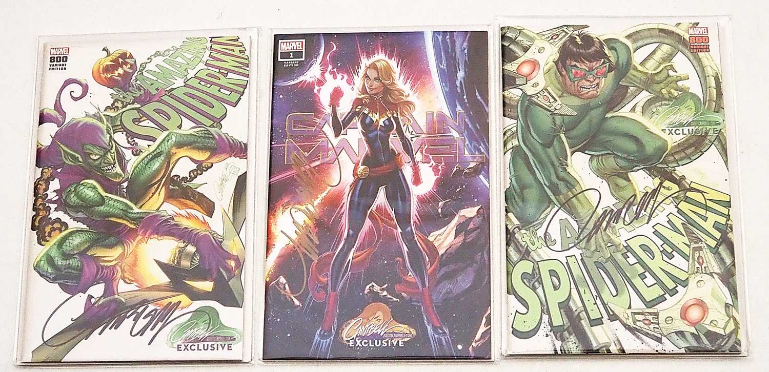 Lot 46 - J SCOTT CAMPBELL EXCLUSIVE LOT (3 in Lot) -...