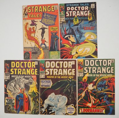 Lot 57 - STRANGE TALES #122, 168 + DOCTOR STRANGE #169,...