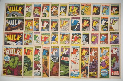 Lot 85 - HULK COMIC #1 to 44 (44 in Lot) - Unbroken run...