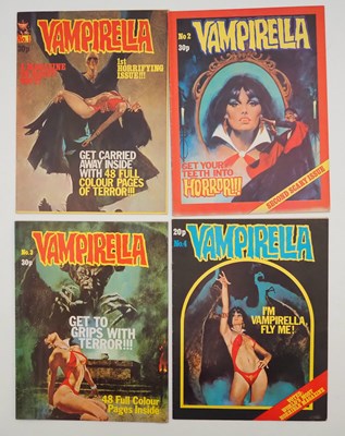 Lot 101 - VAMPIRELLA #1, 2, 3, 4 UK EDITION (1975 - IPC)...
