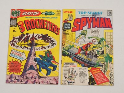 Lot 118 - BLAST-OFF #1 & SPYMAN #1 (2 in Lot) -...