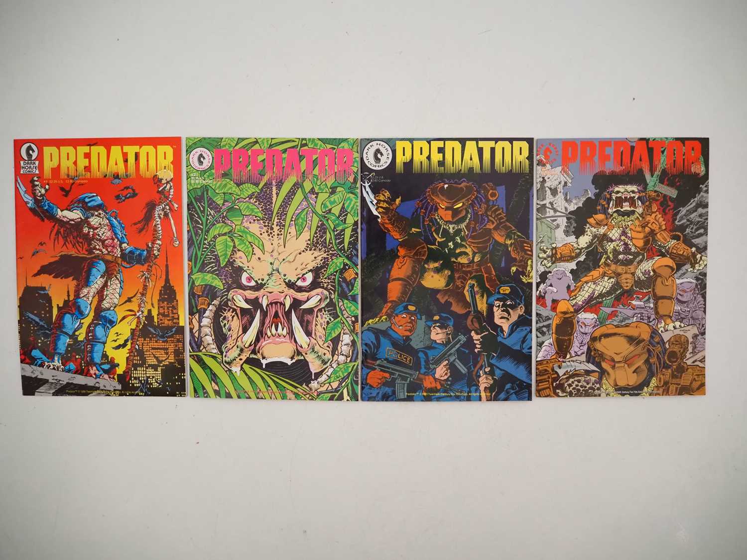 Lot 133 - PREDATOR #1, 2, 3, 4 (4 in Lot) - (1989
