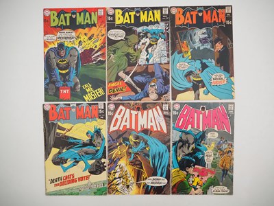Lot 170 - BATMAN #215, 216, 217, 219, 221, 222 (6 in...