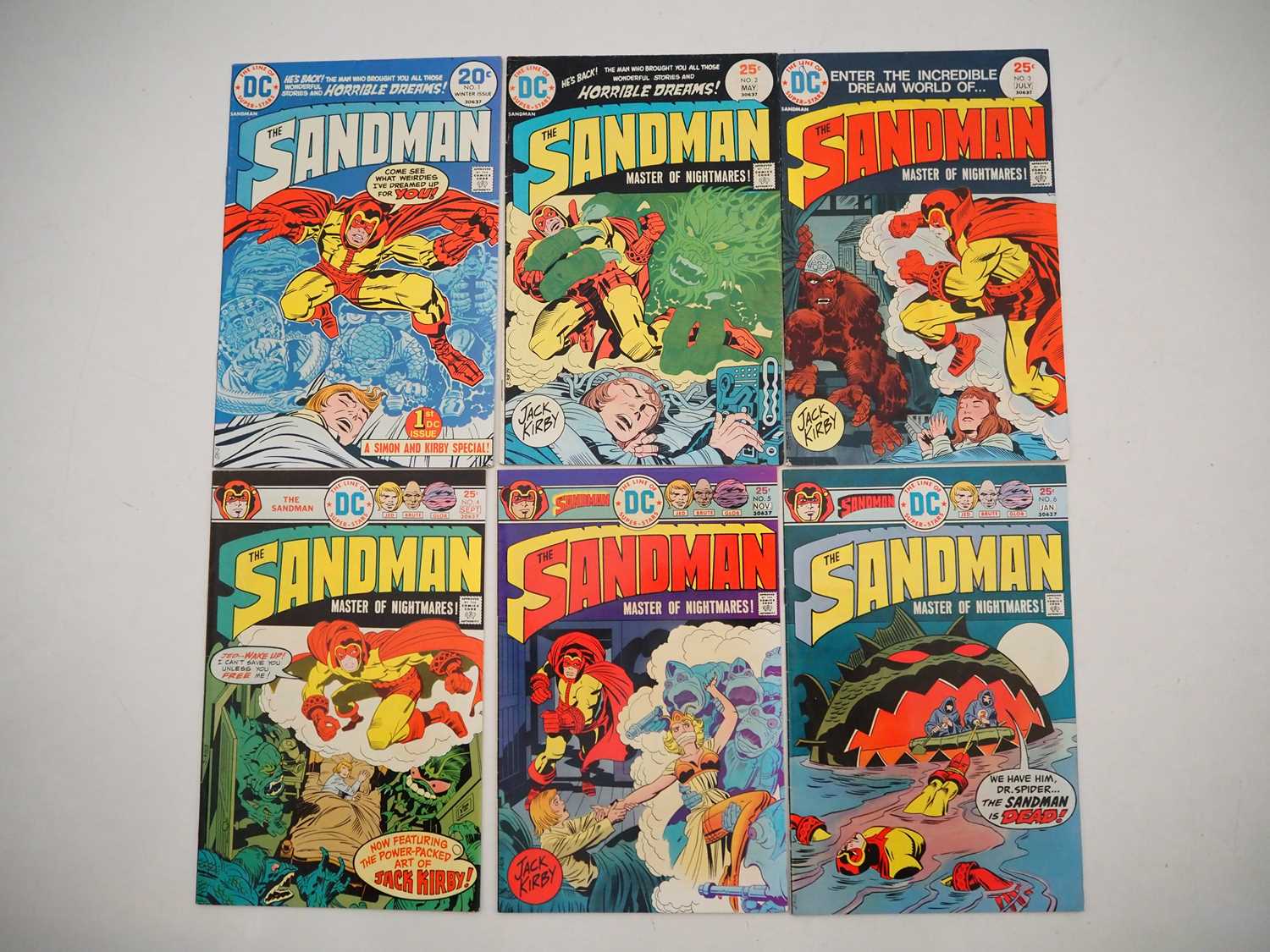 Lot 197 - SANDMAN #1, 2, 3, 4, 5, 6 (6 in Lot) -...