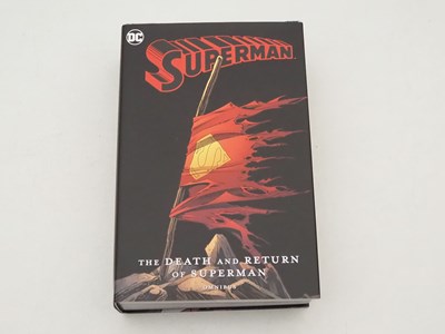 Lot 204 - THE DEATH AND RETURN OF SUPERMAN HARDCOVER...
